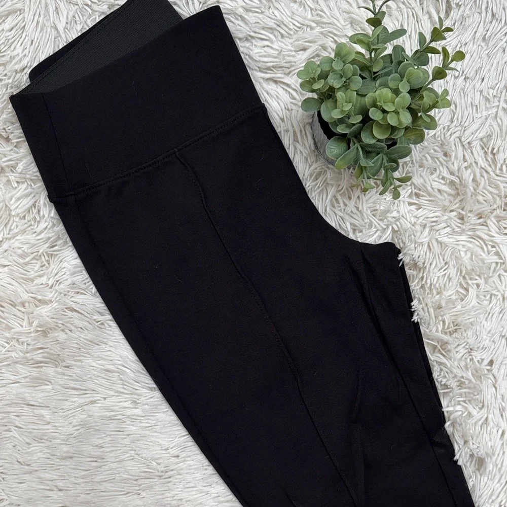Nine West Stretch Knit Smoothing Leggings 💗 Black - Picture 7 of 12